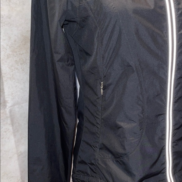 Lucy Brand Black & White Reflective Track Jacket - Picture 3 of 10